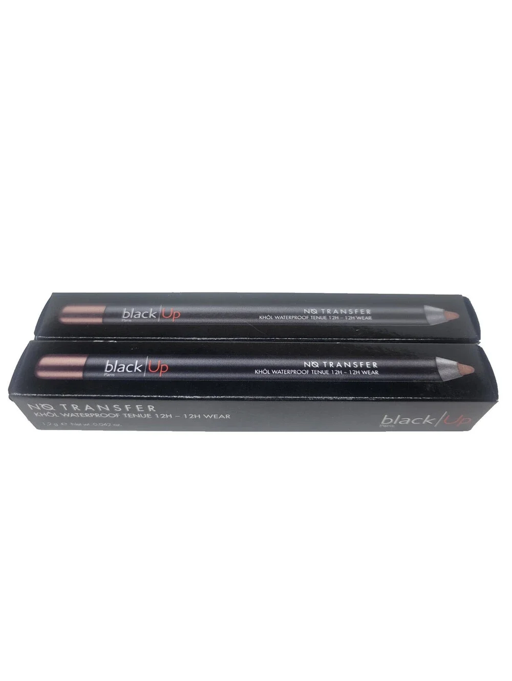 2x Black Up No Transfer No Smudge 12h Waterproof Kohl Pencil - NTK 11P - BROWN